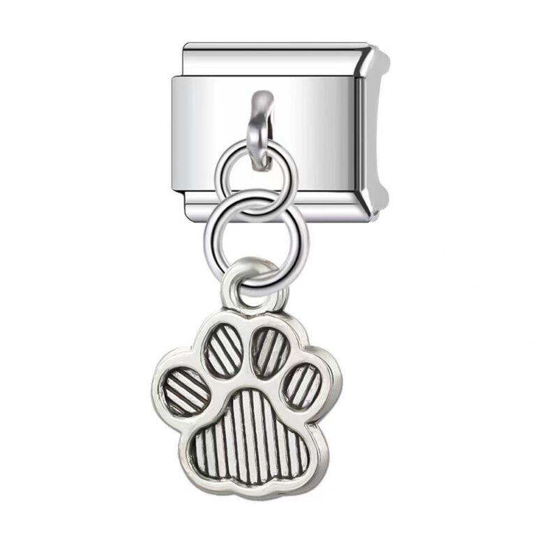 Italian Charm Bracelet Paw